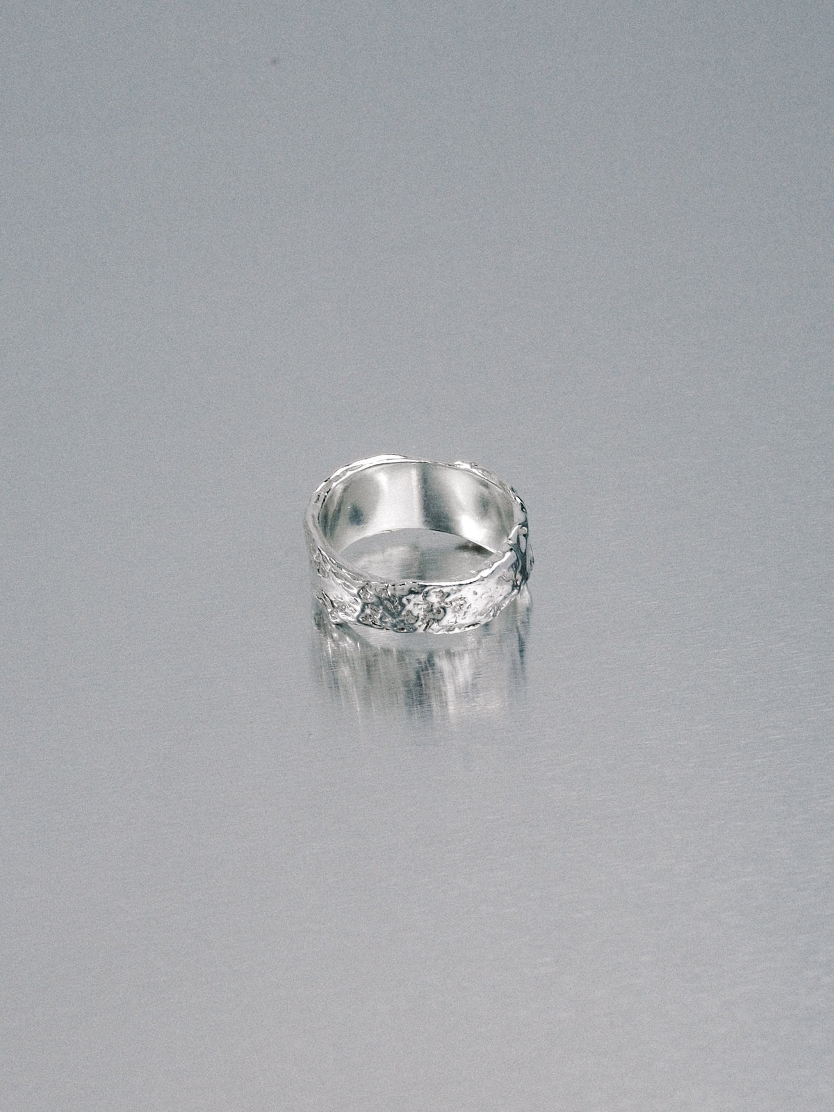 Pendennis Rock Ring, size N 1/2, 925 silver