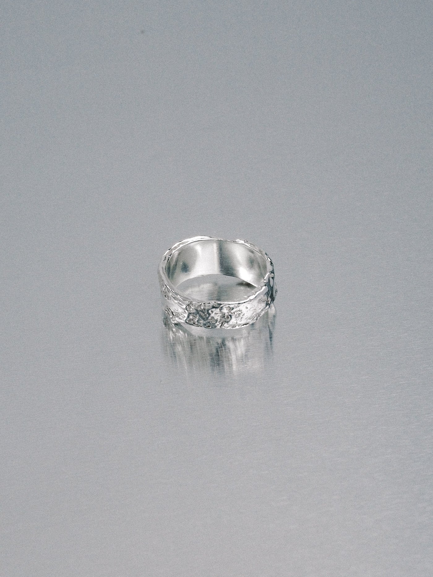 Pendennis Rock Ring, size N 1/2, 925 silver