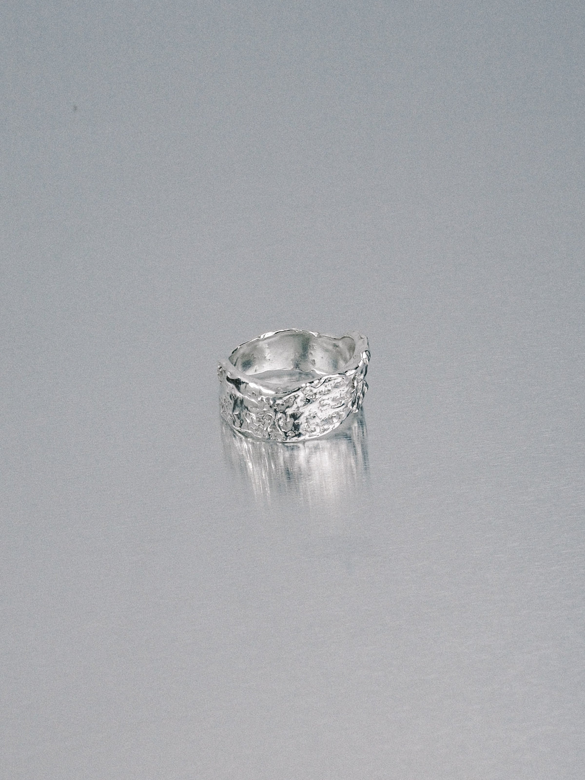 Pendennis Rock Ring, size N 1/2, 925 silver