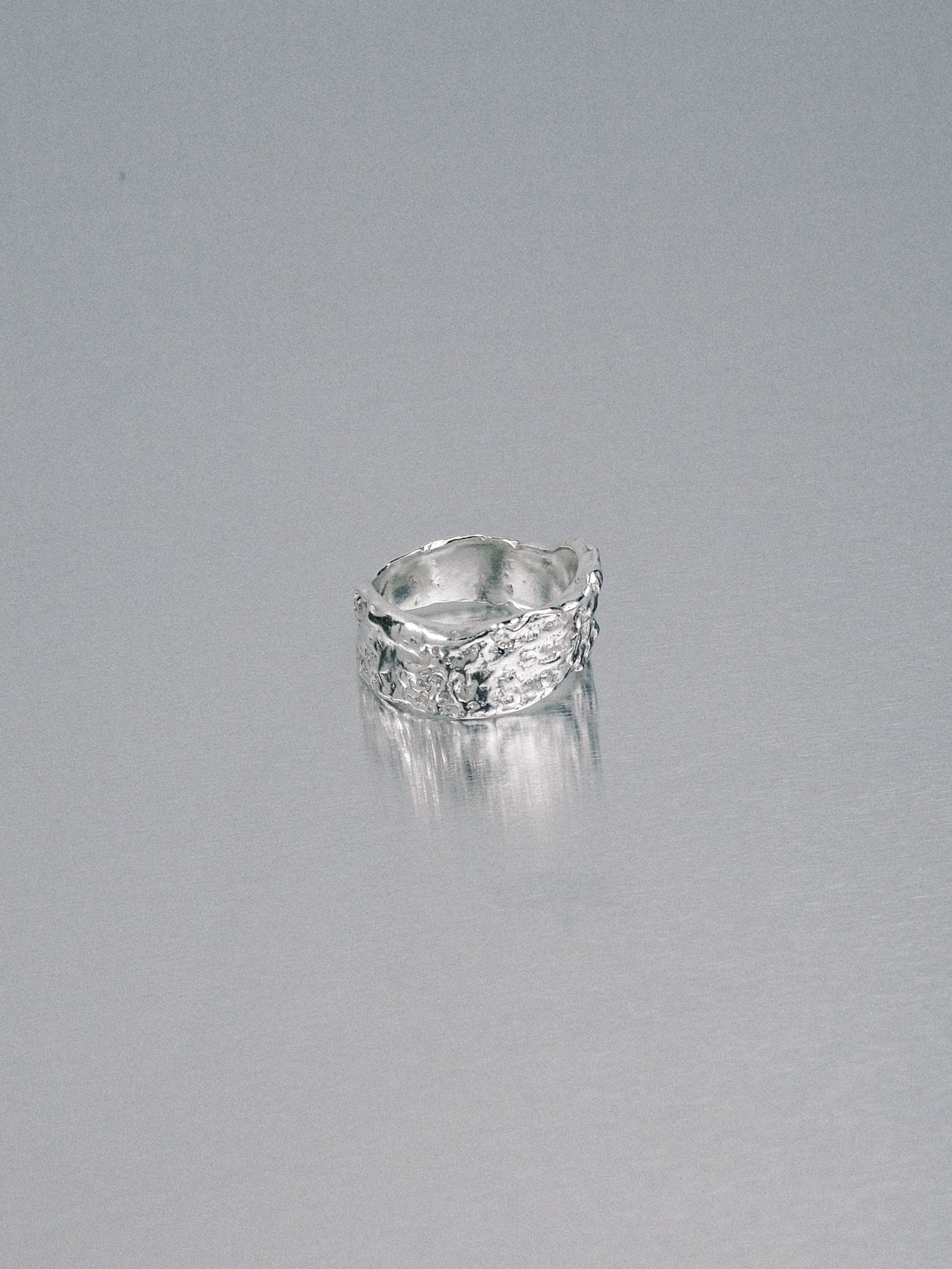 Pendennis Rock Ring, size N 1/2, 925 silver