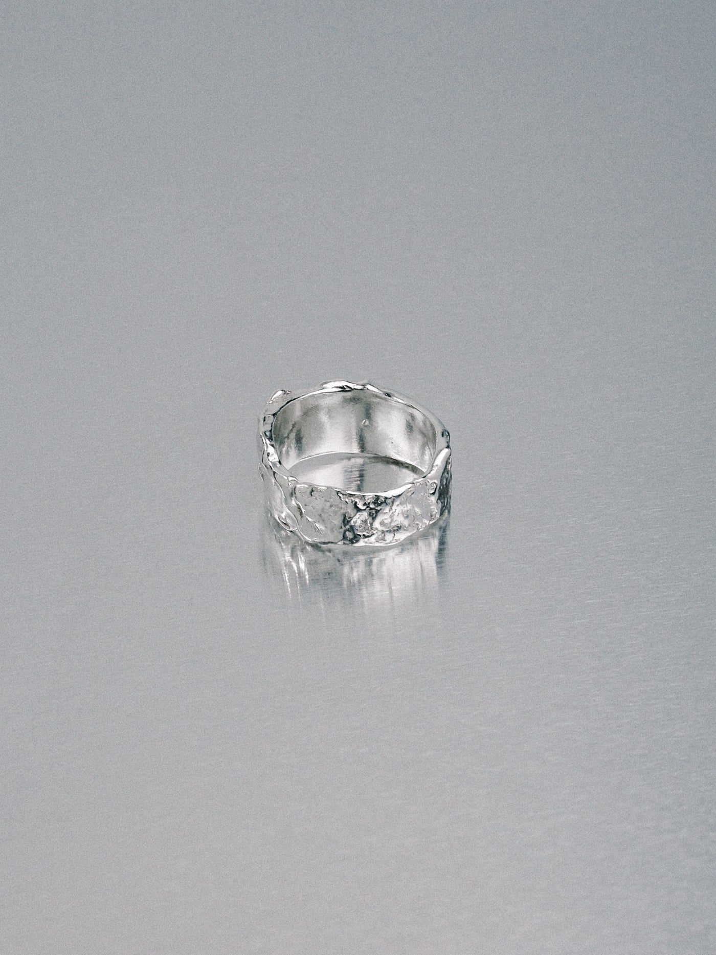 Pendennis Rock Ring, size N 1/2, 925 silver