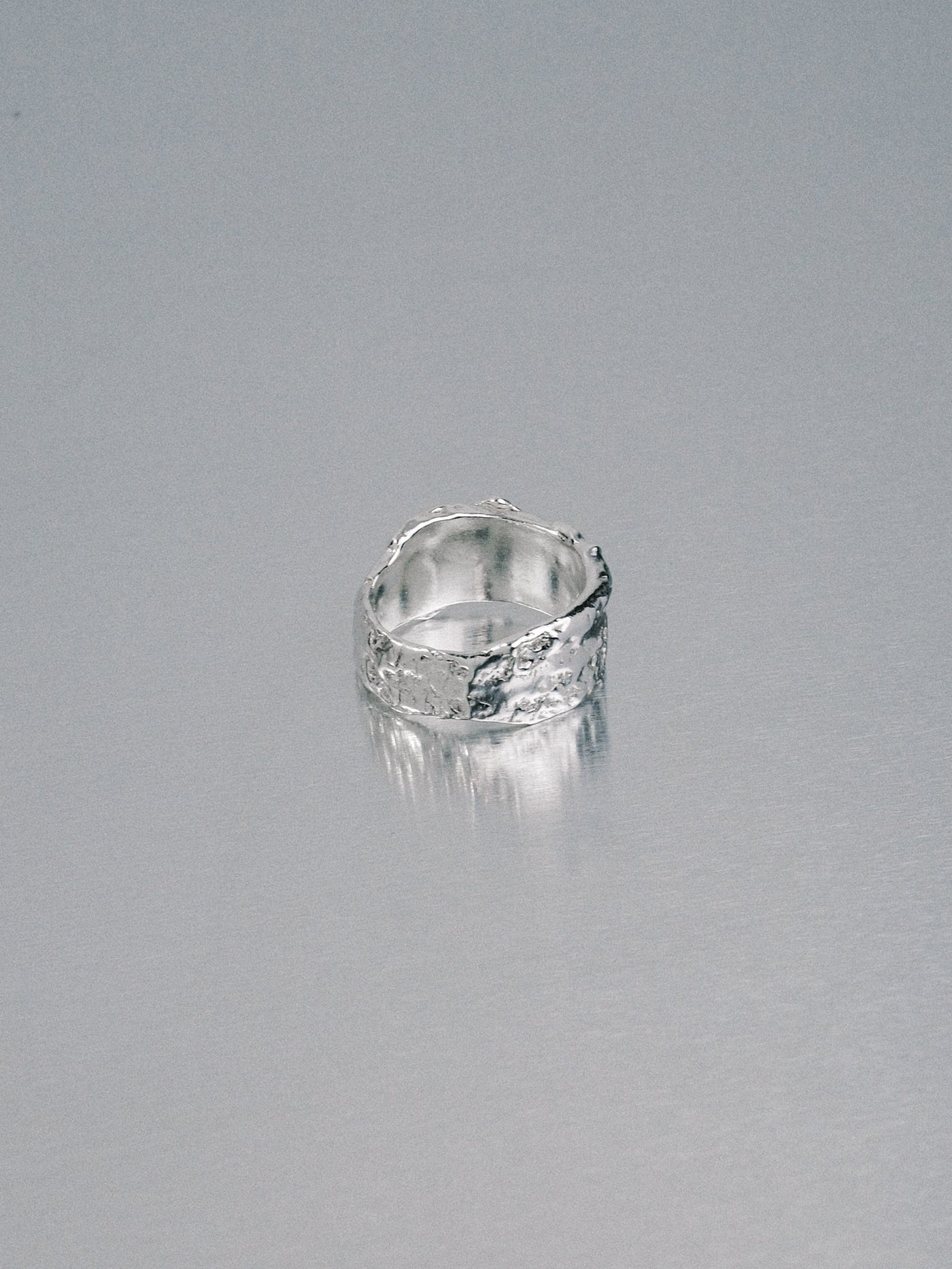 Pendennis Rock Ring, size N 1/2, 925 silver