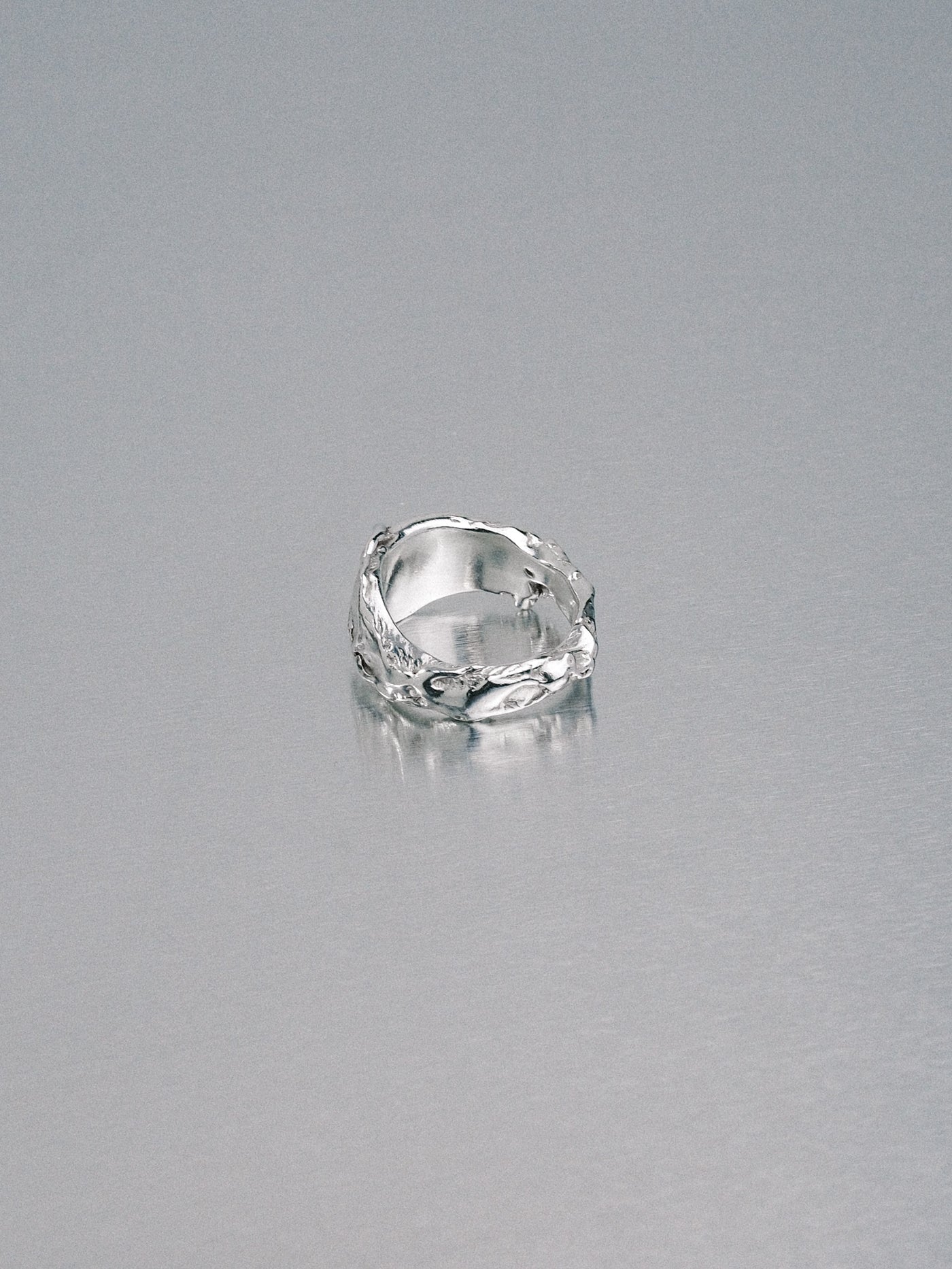 Pendennis Rock Ring, size J 1/2, 925 silver