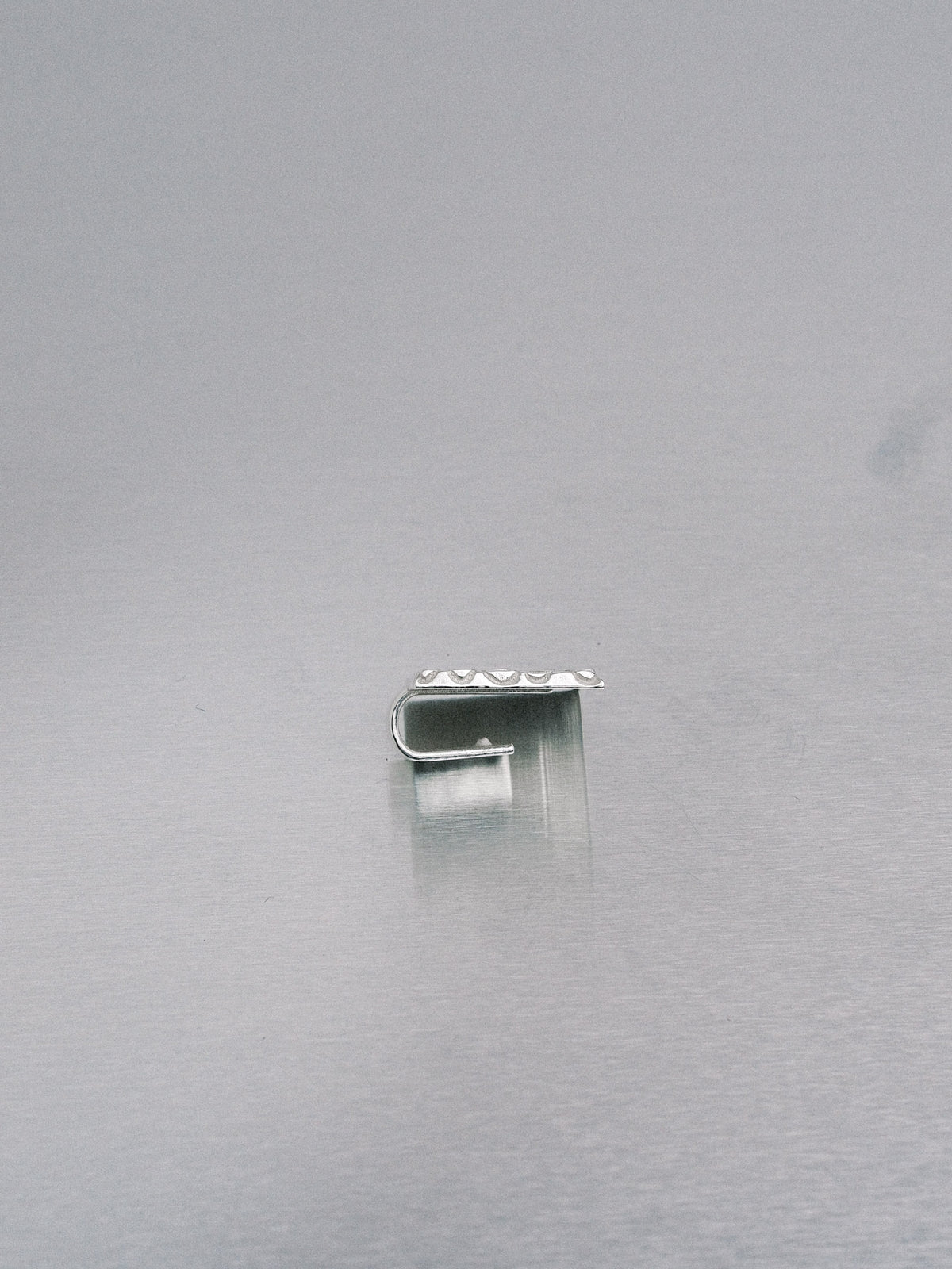 Nugget Hat Clip, 935 silver