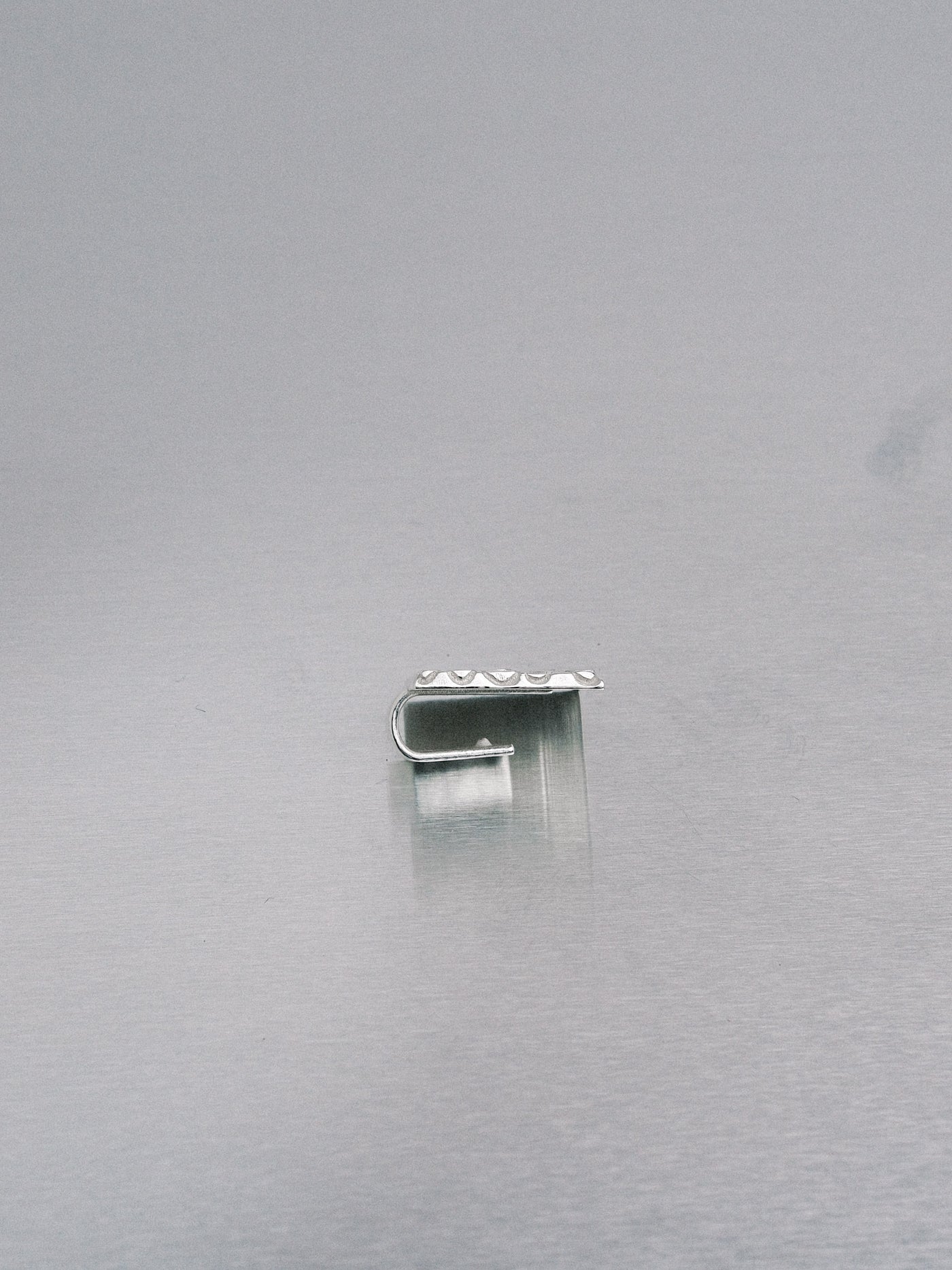 Nugget Hat Clip, 935 silver