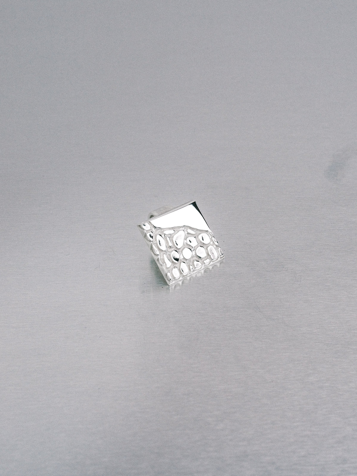 Nugget Hat Clip, 935 silver