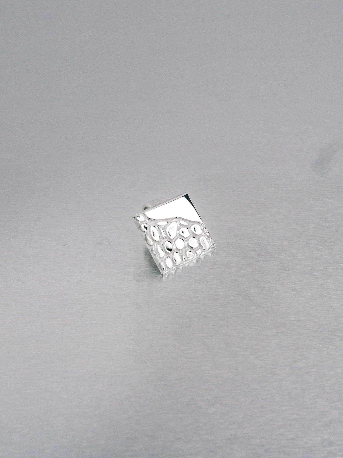 Nugget Hat Clip, 935 silver