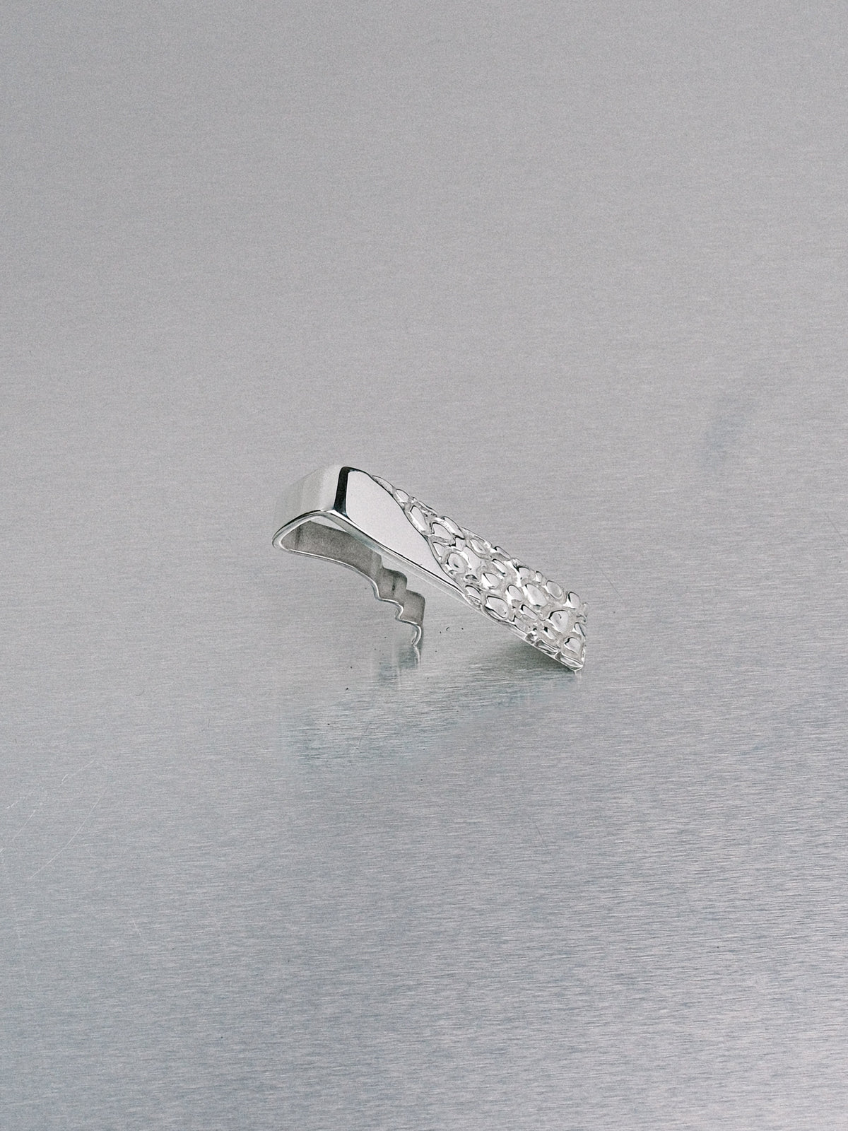 Nugget Belt Clip, 935 silver