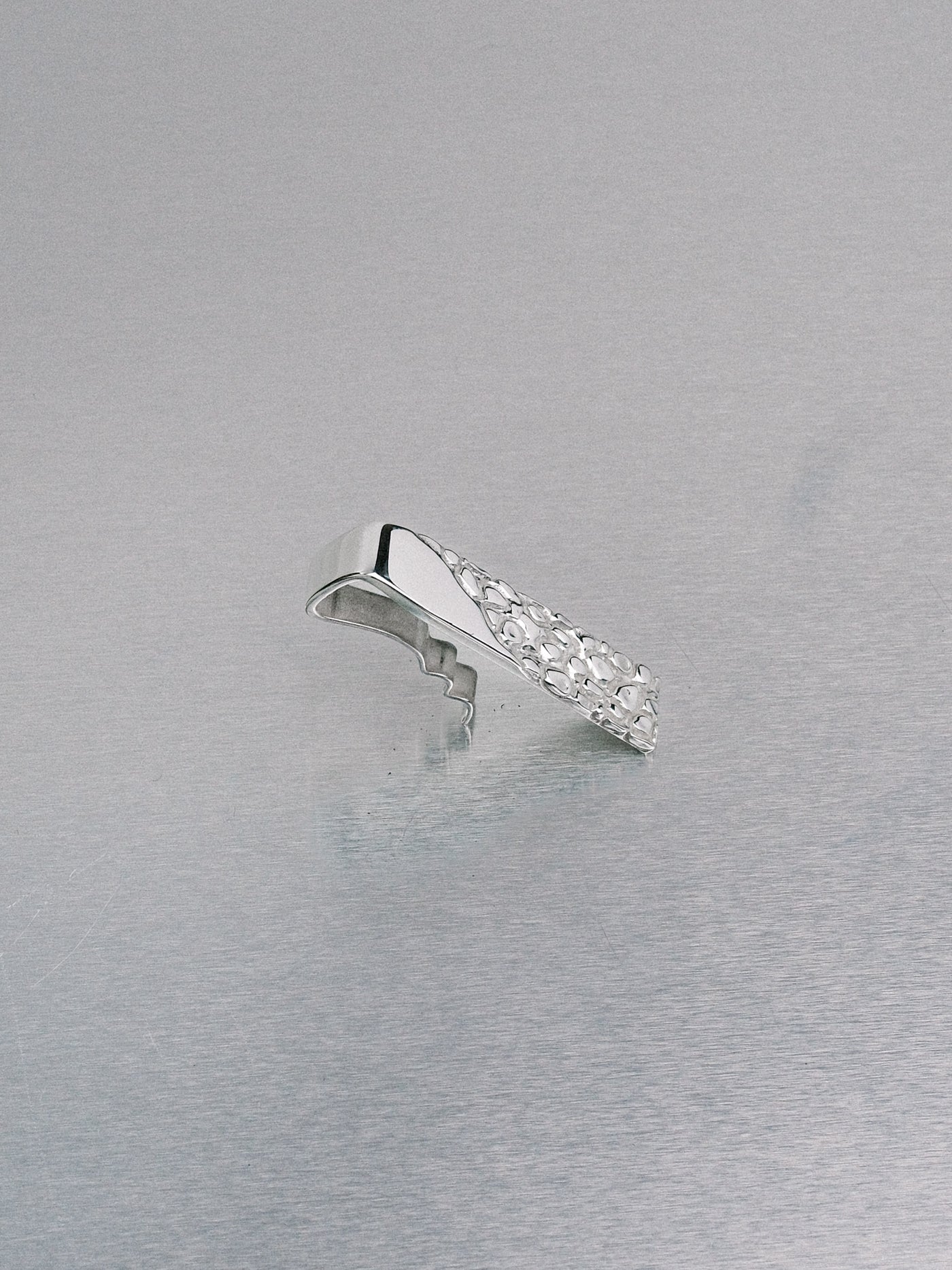 Nugget Belt Clip, 935 silver