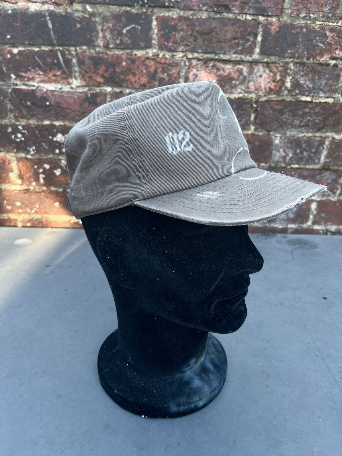 Faded Brown Airbrushed Cap